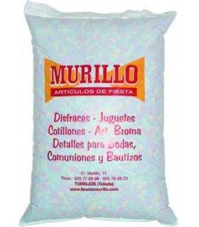 Bolsa de 1 kg. confetti multicolor
