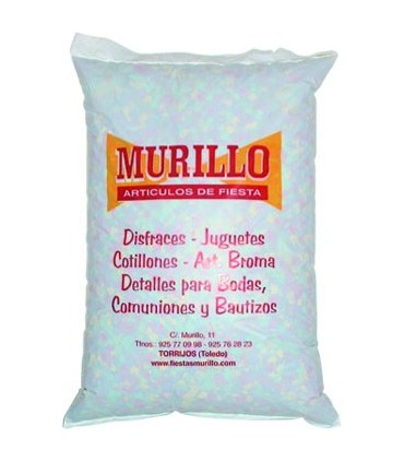 Bolsa de 1 kg. confetti multicolor