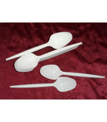 Paquete 100 cucharas plástico