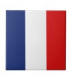 Bandera plástico de Francia