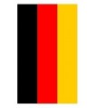 Bandera plástico de Alemania