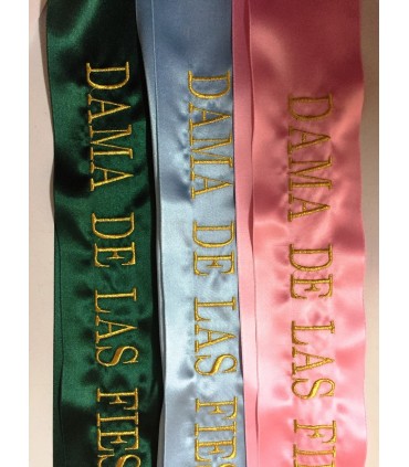 Banda Bordada Texto Especial