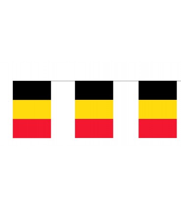 Bandera de Plástico de Belgica