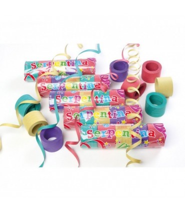 Paquete serpentina de 25 rollos