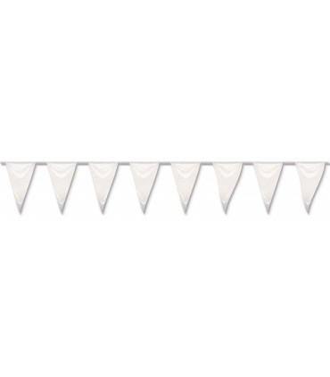 Bandera Triangular Blanca