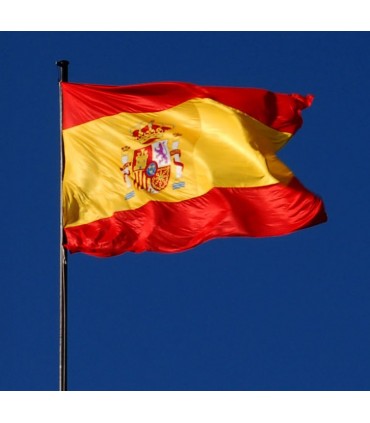 Bandera España con escudo