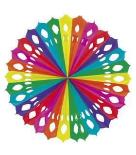 Abanico de papel Multicolor