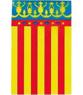 Bandera de plástico Valencia
