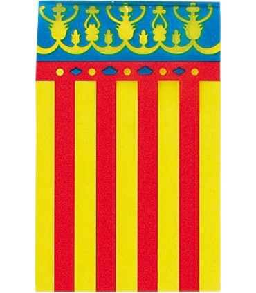 Bandera de plástico Valencia