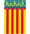 Bandera de plástico Valencia