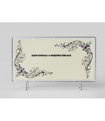 Lona personalizada para eventos