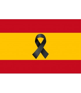 Bandera de España Crespón