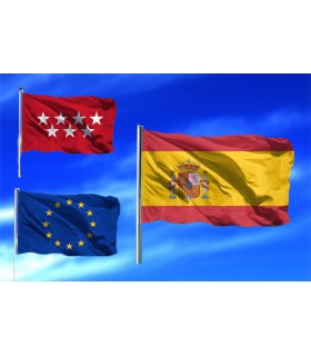 Lote de Banderas de Madrid