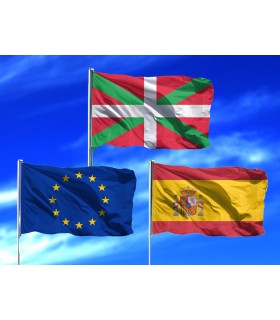 Lote de Banderas de Euskadi