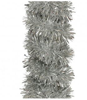 Boa de Espumillón Plata