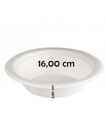 Bol de Fibra de Cartón 340cc