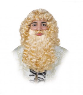 Peluca y Barba Rubia