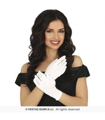 Guantes Blancos alta calidad