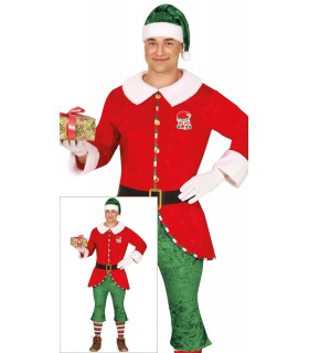 Disfraz de Ayudante de Santa Hombre