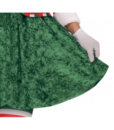 Disfraz de ayudante de Santa Mujer