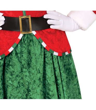 Disfraz de Ayudante de Santa niña