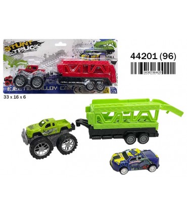 Blister Monster Truck con remolque