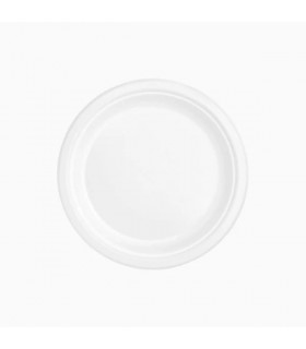 Plato llano 22 cm caña de azúcar