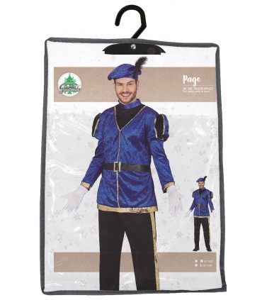 Traje de Paje Azul