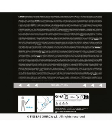 Cañon de Confetti 80 cm