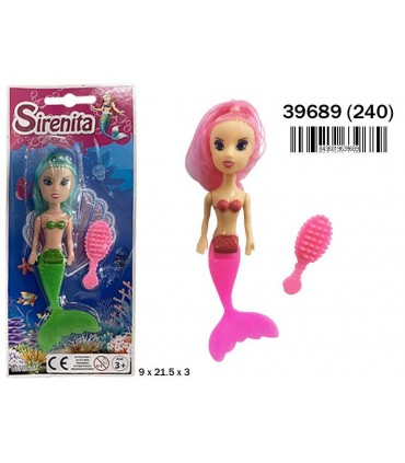 Sirenita 4 colores