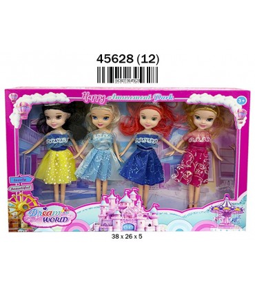 Caja 4 Princesas