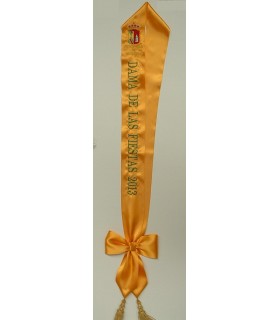 Banda Dama de las Fiestas Escudo