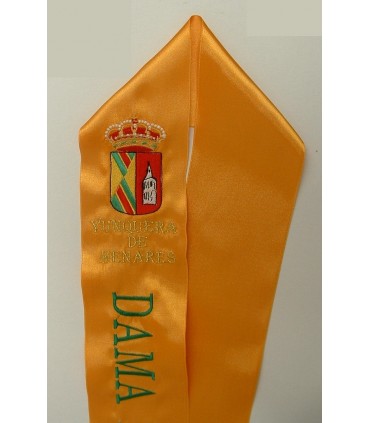 Banda Dama de las Fiestas Escudo