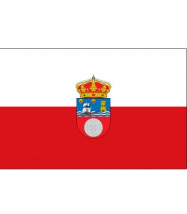 Bandera de Cantabria con escudo