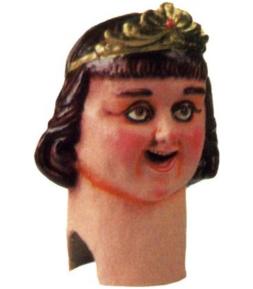 Cabezudo Blancanieves 70 cm.