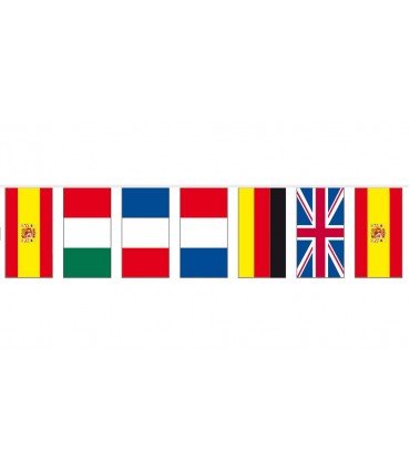 Bolsa Bandera Plástico Internacional