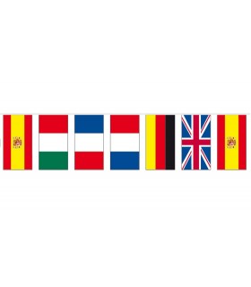 Bolsa Bandera Plástico Internacional