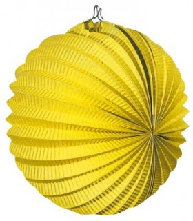 Farol Andaluz 22 cm.  Amarillo