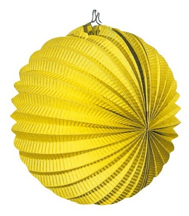 Farol Andaluz 22 cm.  Amarillo